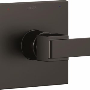 Bathroom Accessories | Delta Ara Matte Black 1.75-In Shower Trim Ring (0.5-In-Id) Bathroom Accessories Bathroom Accessories