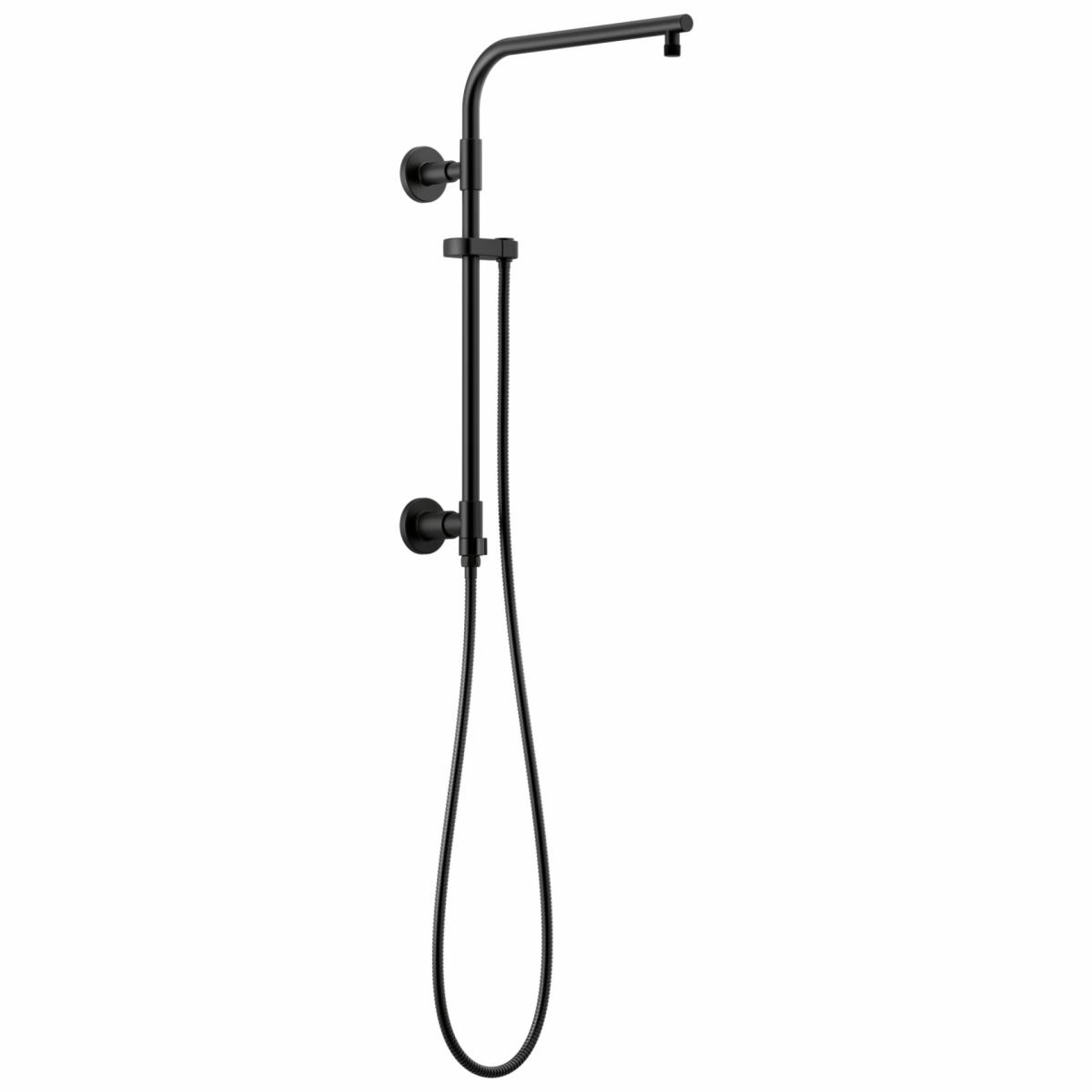 Bathroom Accessories | Delta Emerge Matte Black 15-In Bathtub/Shower Slide Bar (0.5-In-Id) Bathroom Accessories Bathroom Accessories