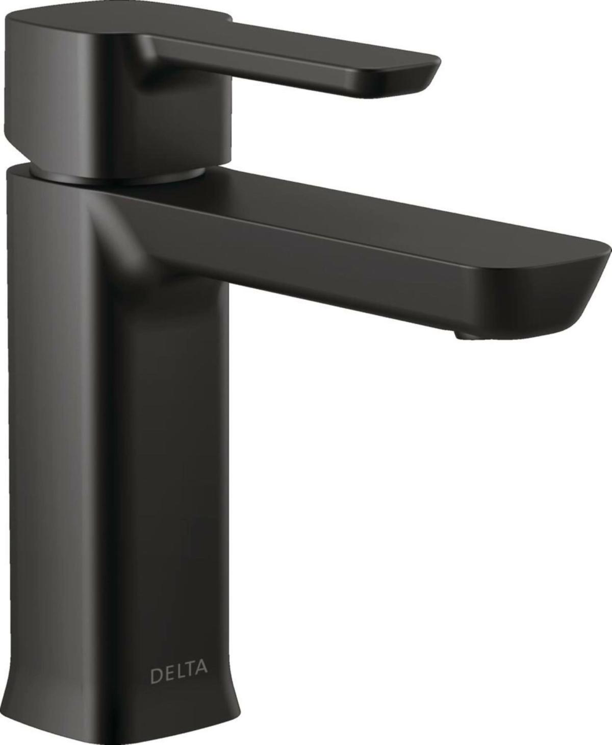 Bathroom Scales | Delta Modern Matte Black Single Hole 1-Handle Watersense Bathroom Sink Faucet With Drain Bathroom Scales Bathroom Scales