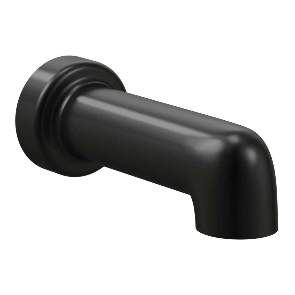 Decorative Bathroom Hardware Sets | Moen Matte Black Universal Fit Bathtub Spout Decorative Bathroom Hardware Sets Decorative Bathroom Hardware Sets