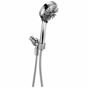 Soap Dishes | Delta Chrome Round Handheld Shower Head 2.5-Gpm (9.5-Lpm) Faucets & Shower Heads Delta