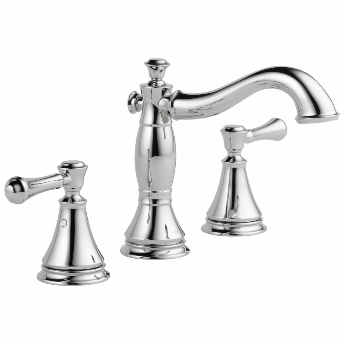 Bathroom Scales | Delta Cassidy Chrome Widespread 2-Handle Watersense Bathroom Sink Faucet With Drain Bathroom Scales Bathroom Scales